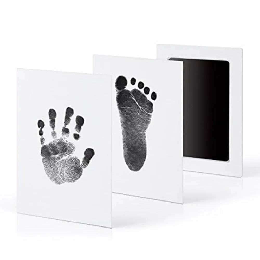 Ink Pad Wipe Baby Newborn Kit Hand Foot Print Keepsake Footprint Hand-print Hot 