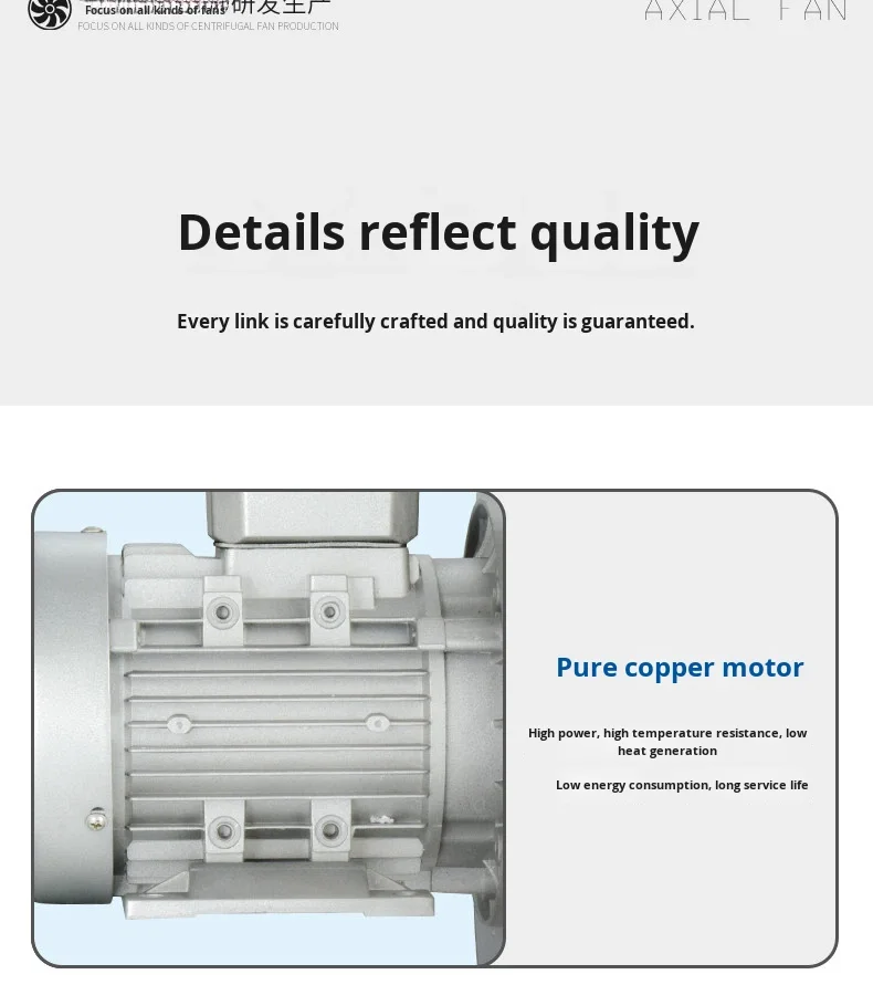 Centrifugal Blower, 220V/380V, 304, Copper - detail 28