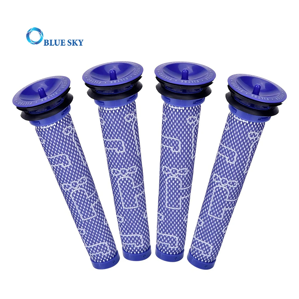 Сменный моющийся и многоразовый фиолетовый предварительный фильтр для пылесоса Dysons DC59 DC58 V6 V7 V8, часть #965661-01