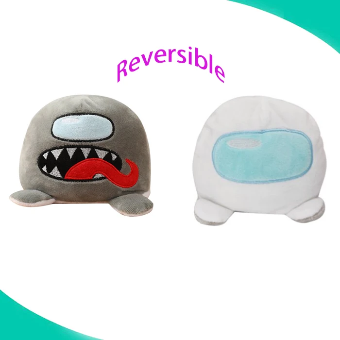 reversible among us plush