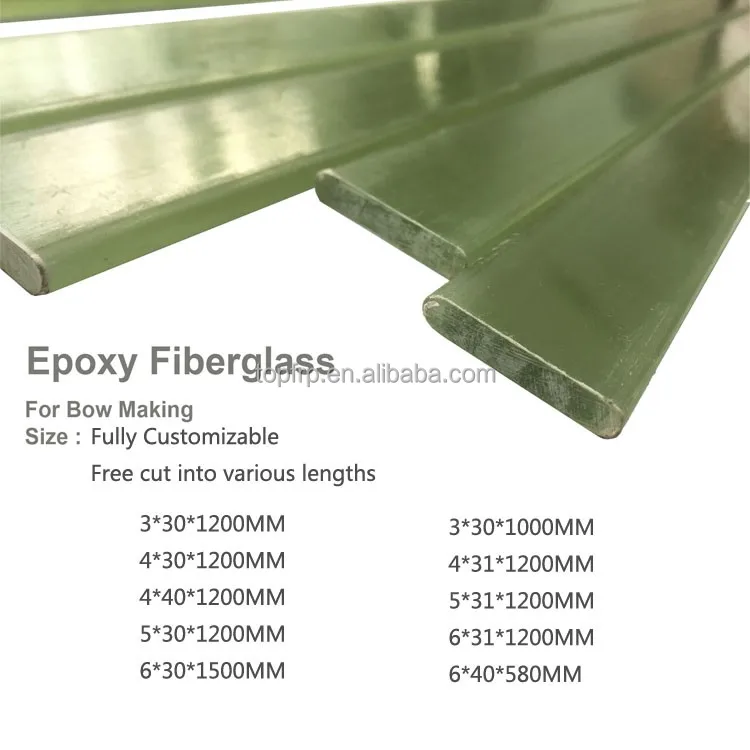 Frp Efg Epoxy Fiberglass Strip For Recurve Bow Buy Epoxy Fiberglass