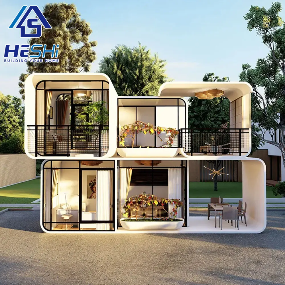 New Design Prefab Modern Moveable Apple Cabin House for Sale ...