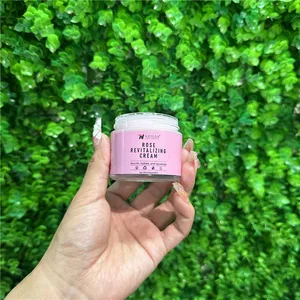Wholesale OEM Korean Rose Whitening Cream Vitamin C Face Cream for Glowing Skin