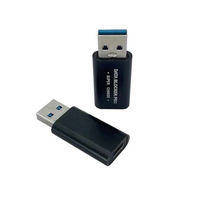 USB C to USB A Data Blocker Juice Jack Adapter Support Quick Charge