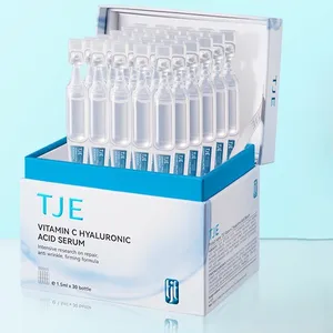 Single-Use Vitamin C Hyaluronic Acid for Liquid Face Skincare Hydrating Moisturizing Stabilizing Home Use