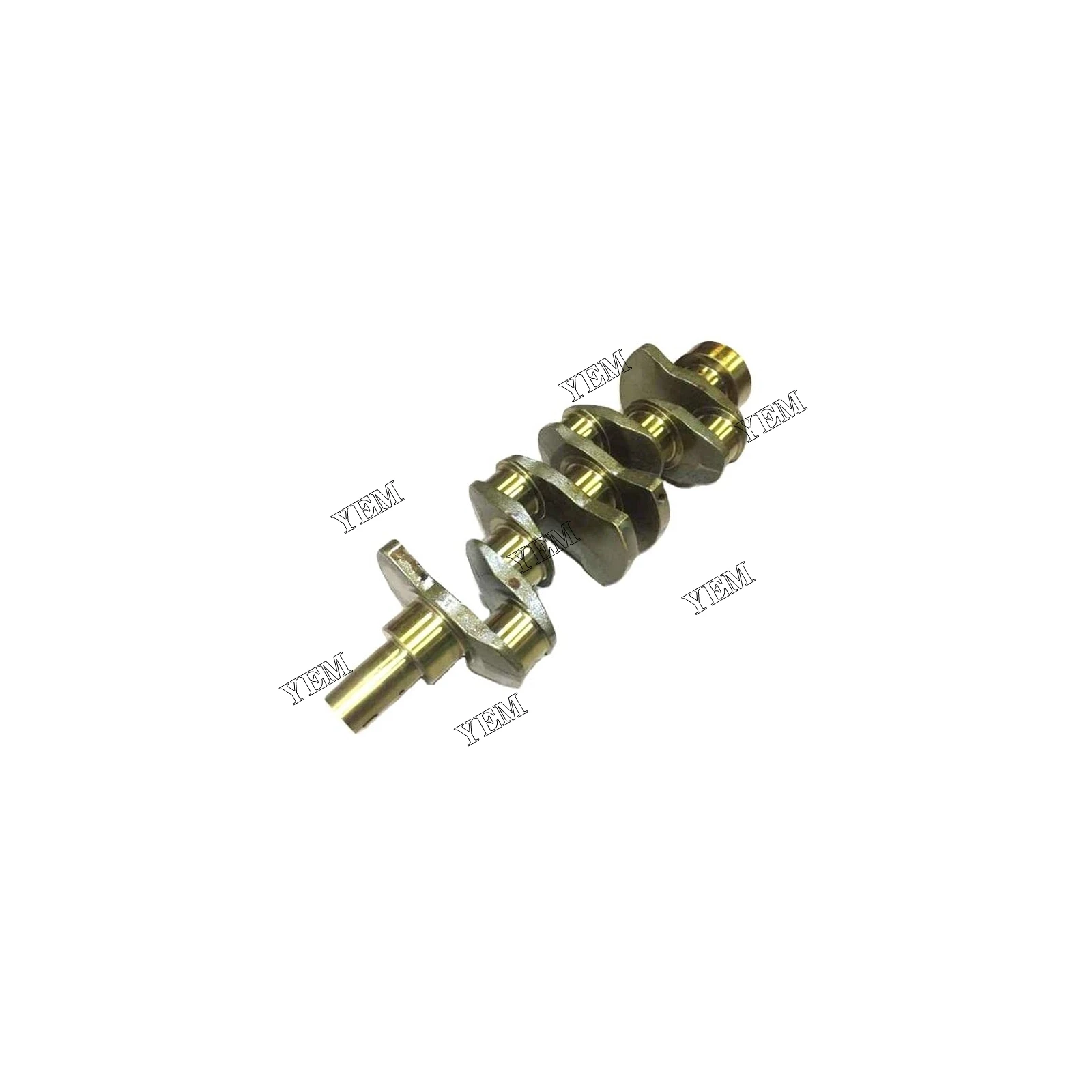 YM129902-21000 Crankshaft for Komatsu PC80MR-3 PW75R-2 SK09J-2 WA75-3 WA90-3 Industrial Machinery Engine Parts