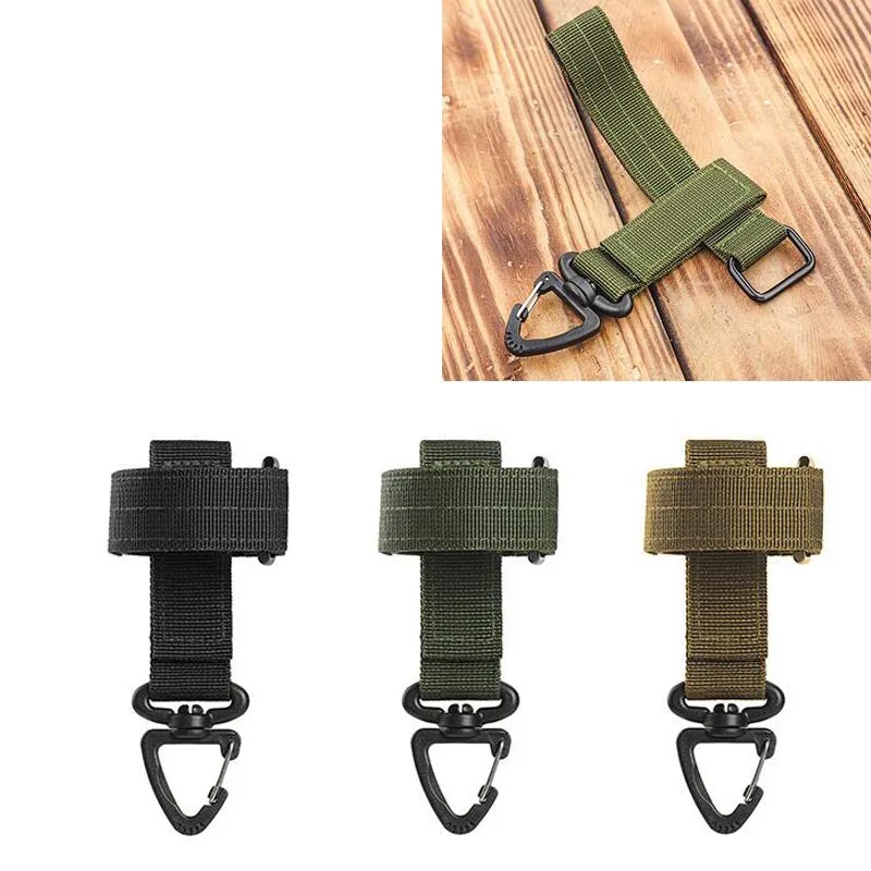 Multifunctional Glove Hook Tactical Rope Storage Buckle Outdoor