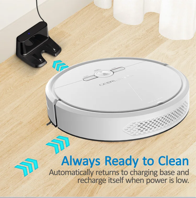 sweeping machine robot
