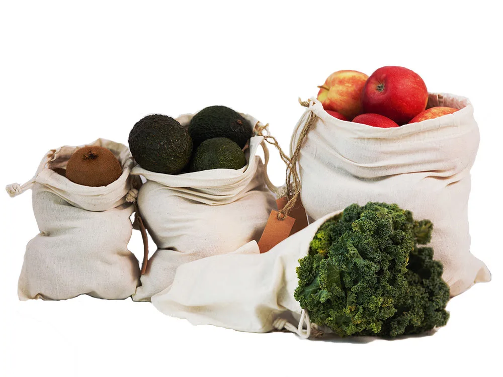 Eco Net Farmers Market Grocery Shopping Bag Set Reusable