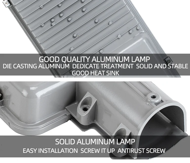 high demand export products  Ip65 Smart 100w solar street light all die-cast aluminum solar outdoor