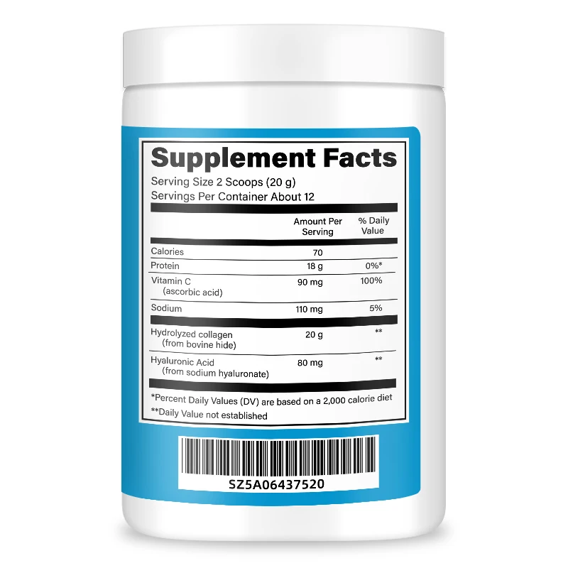 Dietary Supplement Maximum Absorption Enhancer Fish Multi Collagen Peptide