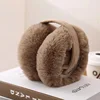 Barra plegable de terciopelo fino - caqui - 15 cm de diámetro