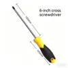 Six-inch cross-head screwdriver