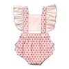 Pink Heart Dot Print