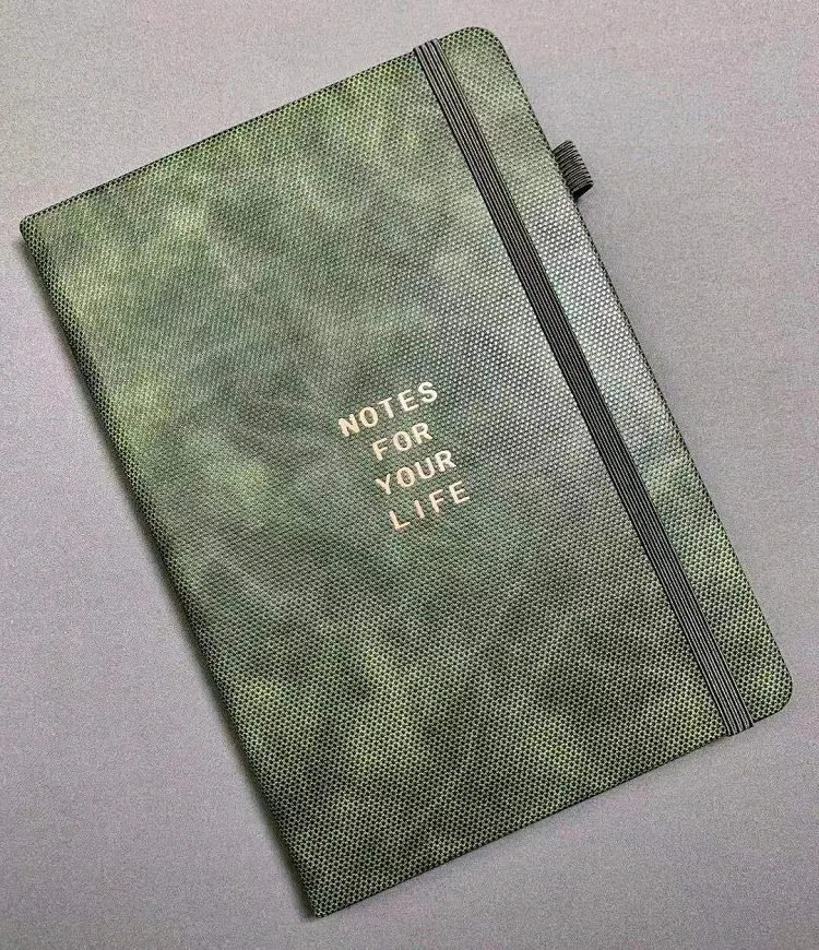 Qiang Qiang Paper Eco Friendly Custom Color Pe Diary Journal Notebook