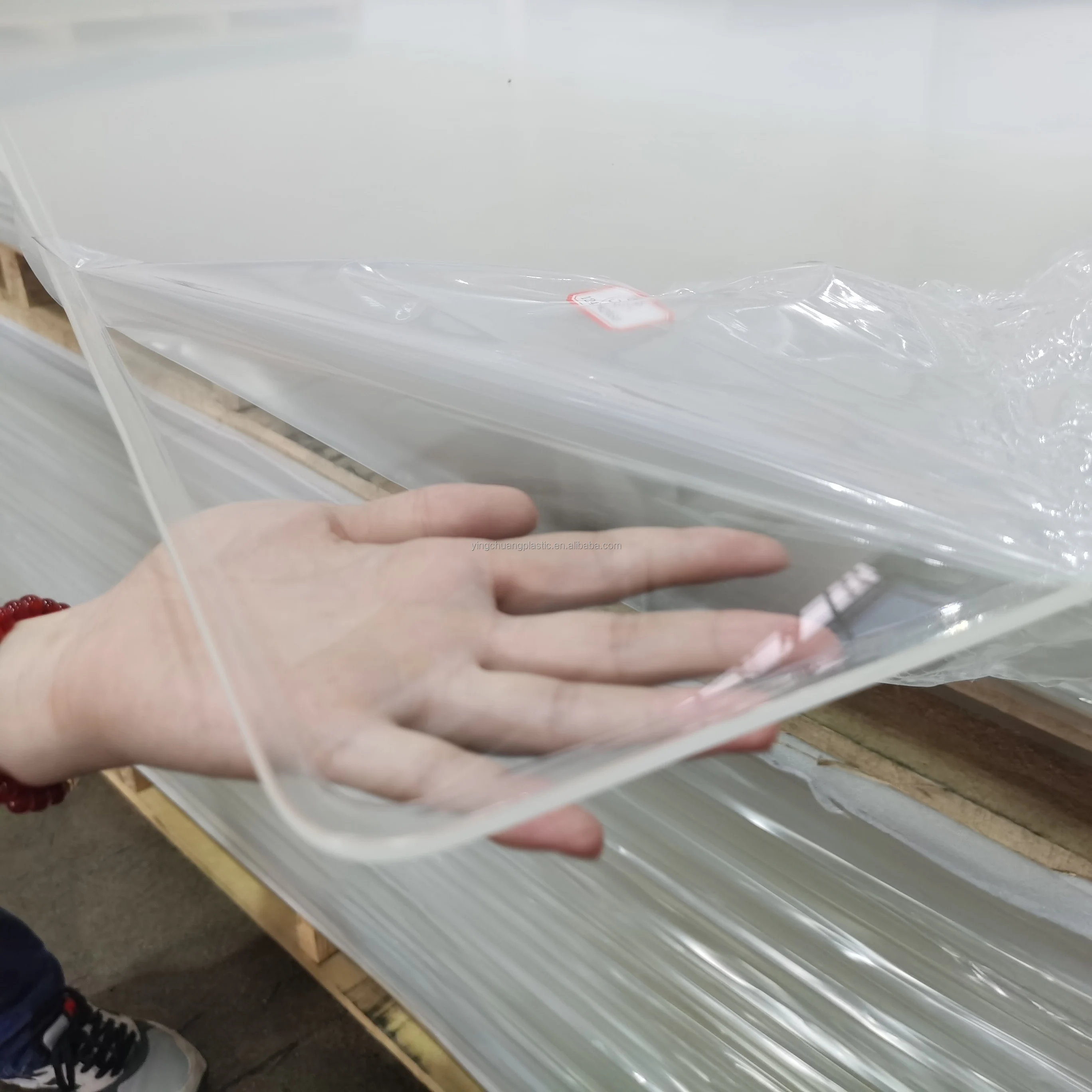 Yingchuang 4x8ft Cast Transparent Thick 1.8mm clear Acrylic Board Sheet