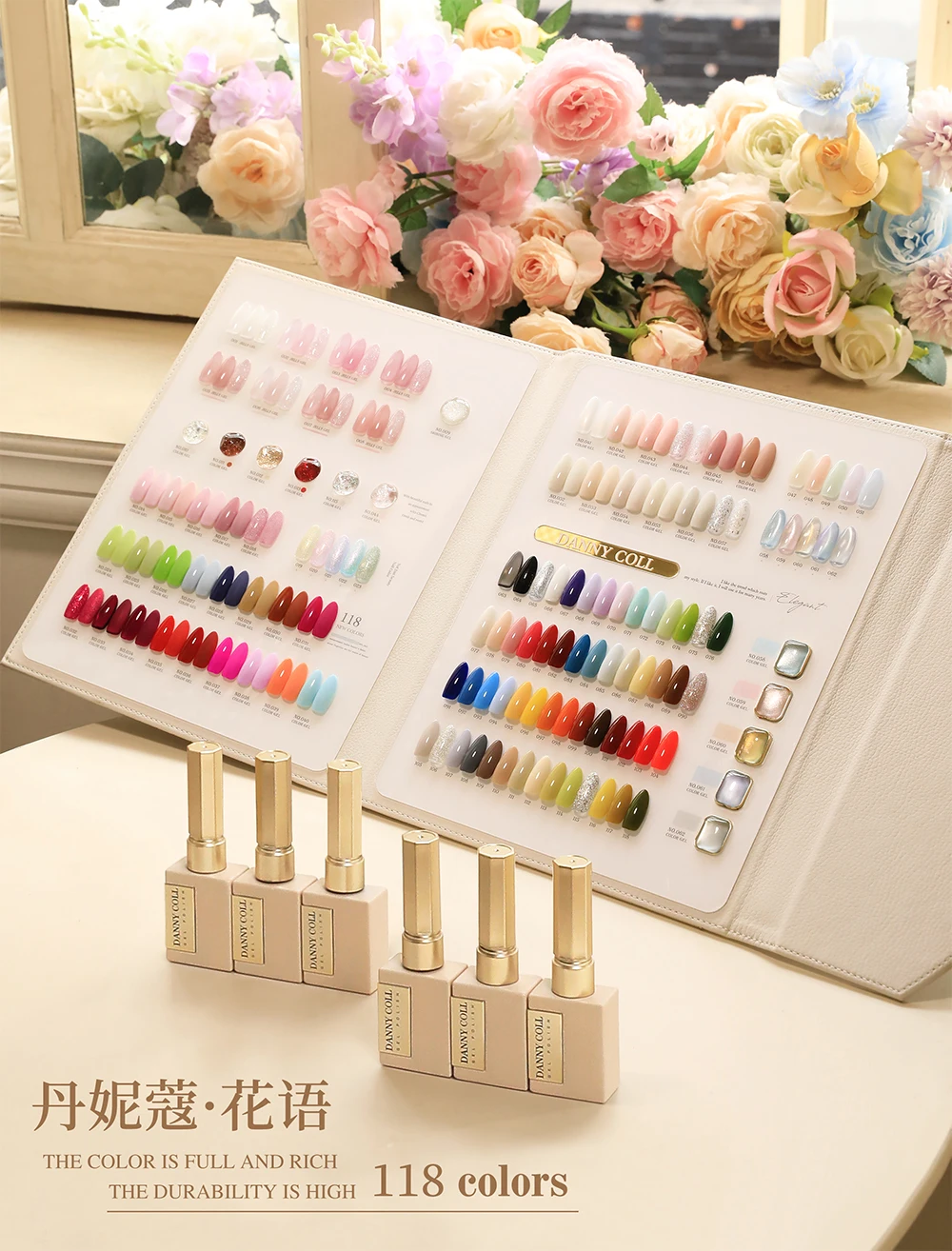 ダニーコル新着ネイルジェルセット72色卸売15Mlソークオフジェル