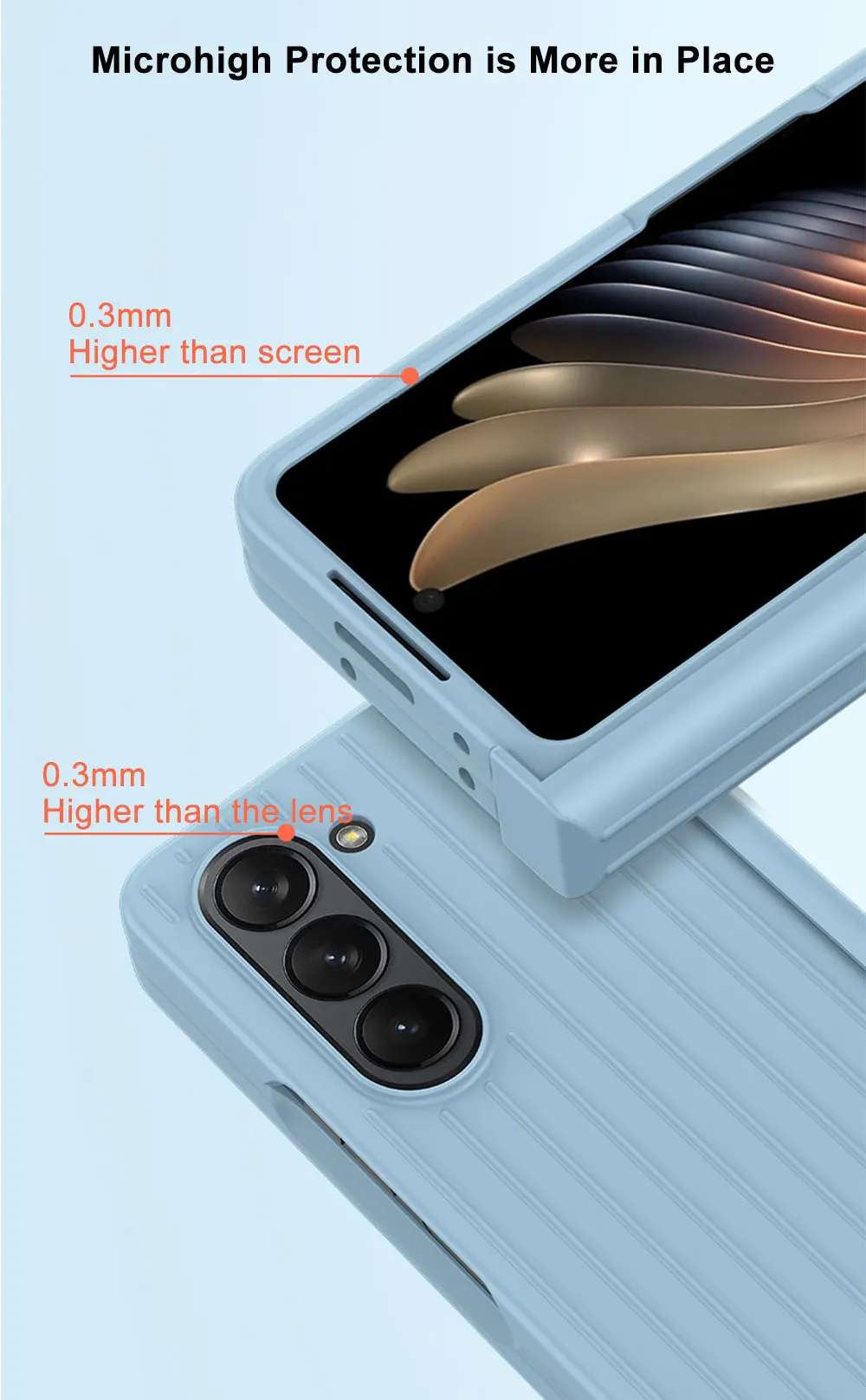 Pc Phone Case For Samsung Galaxy Fold5 Fold4 Fold3 Z Fold2 High Quality Luggage Fold Mobile Cases Sjk118 Laudtec details