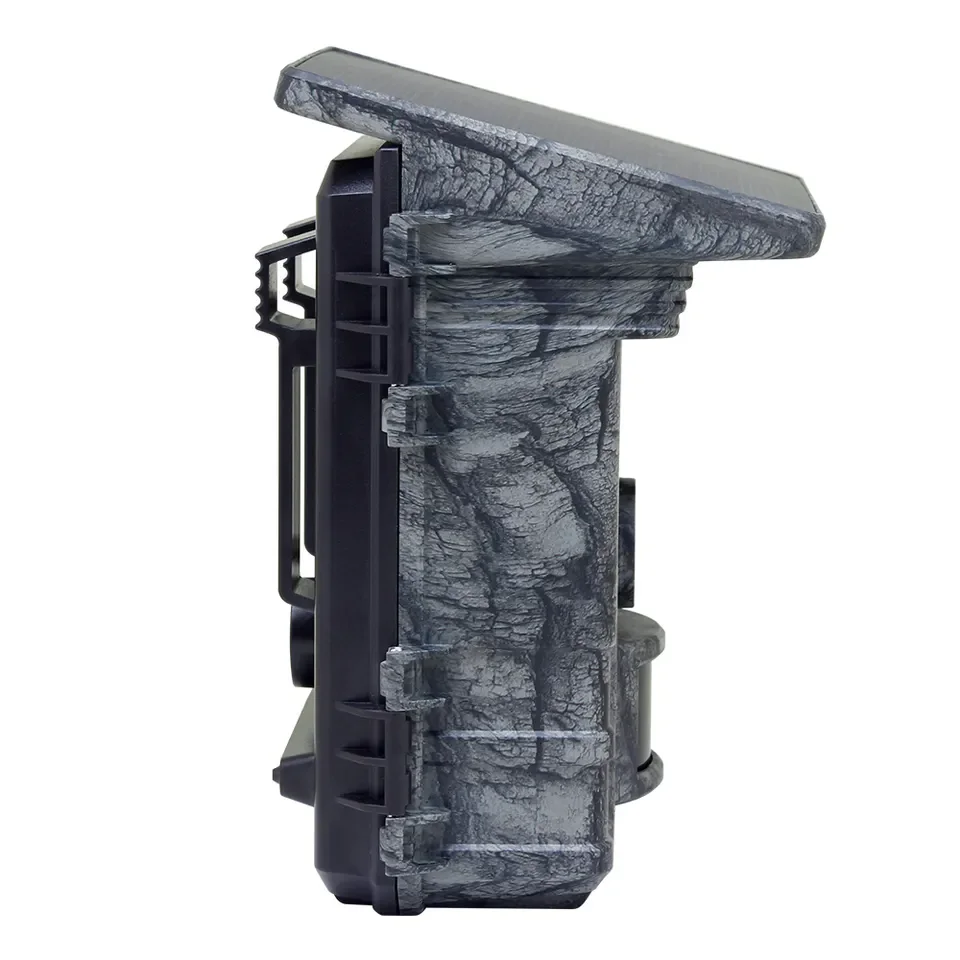 4K Solar Trail Camera Wifi Hunting Game Camera 850nm IR Night Vision Device Outdoor Wildlife Trap Trail Camera Foto Chasse