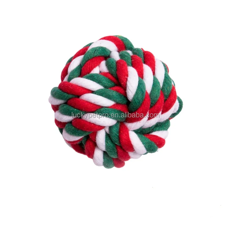 Hotselling Products 2023 Cotton Set Chew Pet Rope Dog Toys Christmas