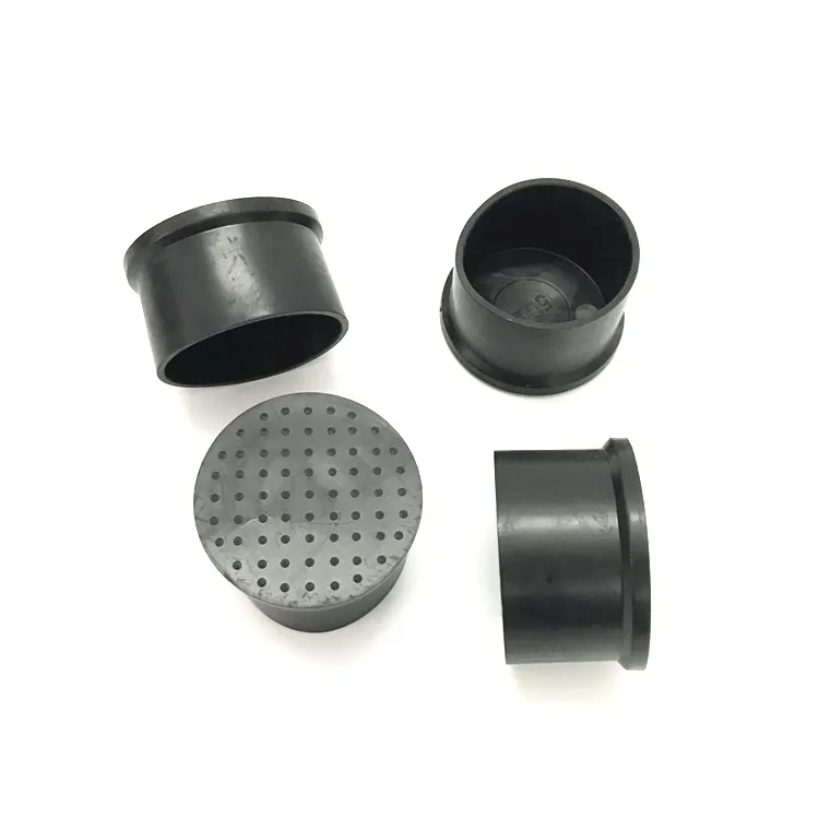Customized Plastic PVC Round Tubing End Cap Pipe Plug for Stainless Steel Tube 50MM Round Tube Sleeve