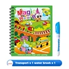 Libro Mágico de Dibujo con Agua - Vehículos