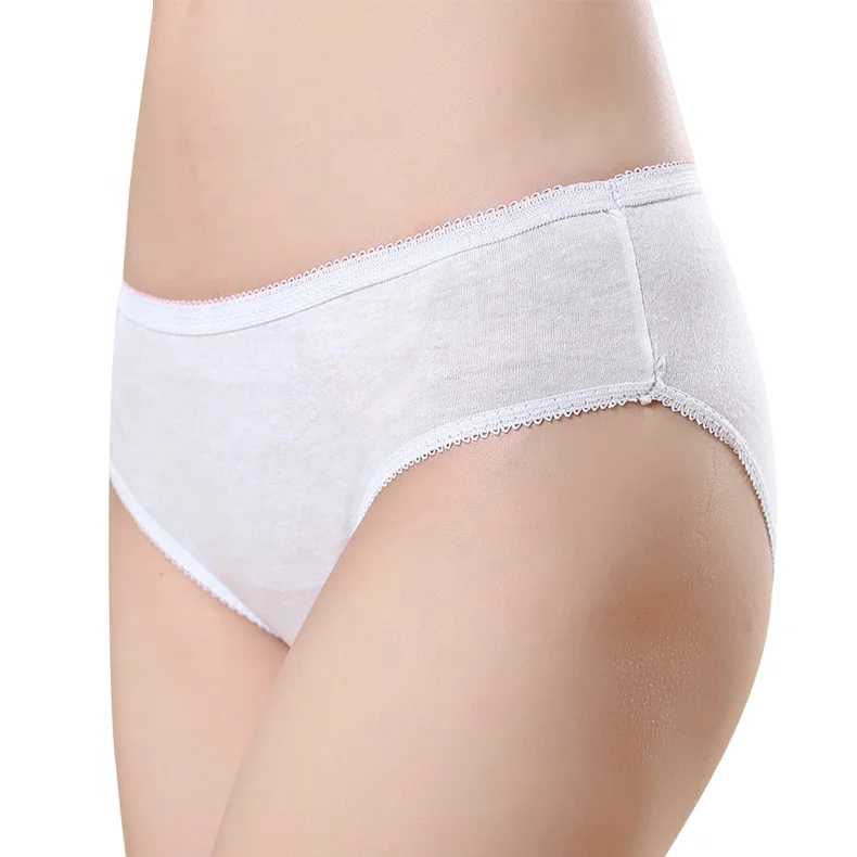 Freego Women Disposable 100% Cotton Underwear Washable (XXXL)