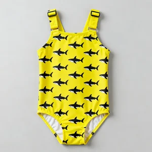 OEKO TEX Custom Baby Girl Swim Suit Sustainable Recycled Fabric Breathable Soft Quick Dry OEM Toddler One Piece Swimwear