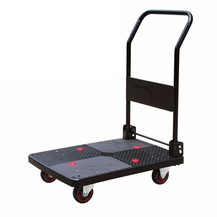150 lbs Capacity Luggage Carts Portable Folding Utility Carts Hand Trucks Multi Use 