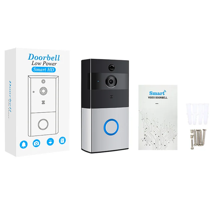 2020 New Model Deurbel Met Camera Wireless Waterproof Door Bell