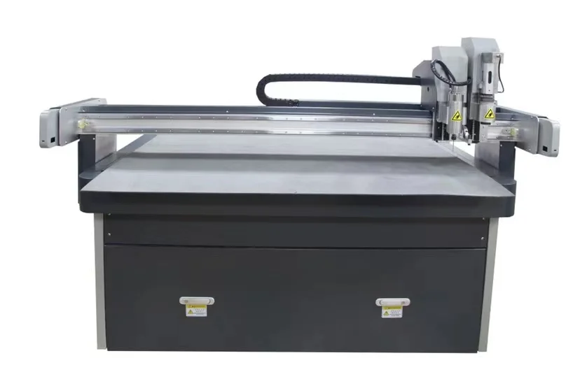 YT Factory Price Leather Fabric Digital Vibration Knife CNC Cutting Machine with Round Knife