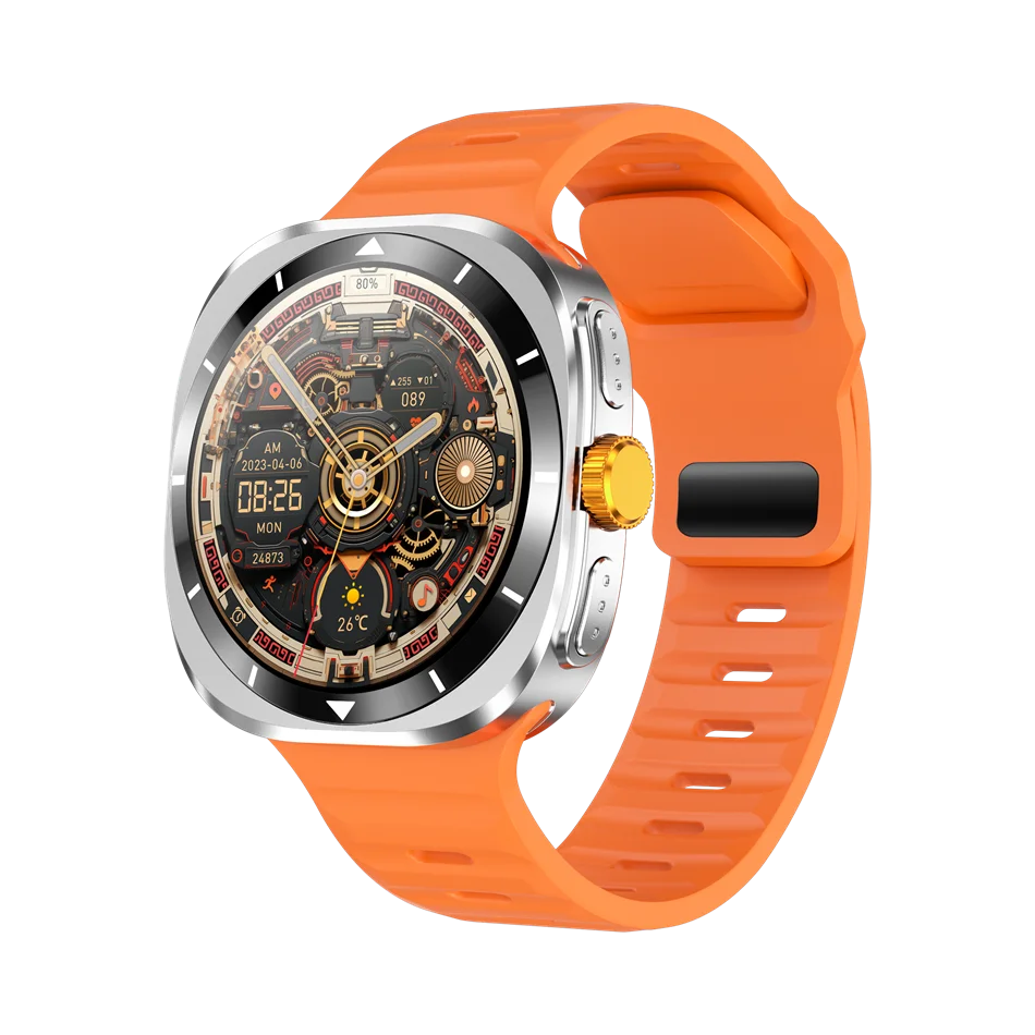 F7 Ultra HD Screen Smart Watch Answer Call IP67 Waterproof Sports Fitness Tracker Heart Rate Monitoring NFC Business Watch