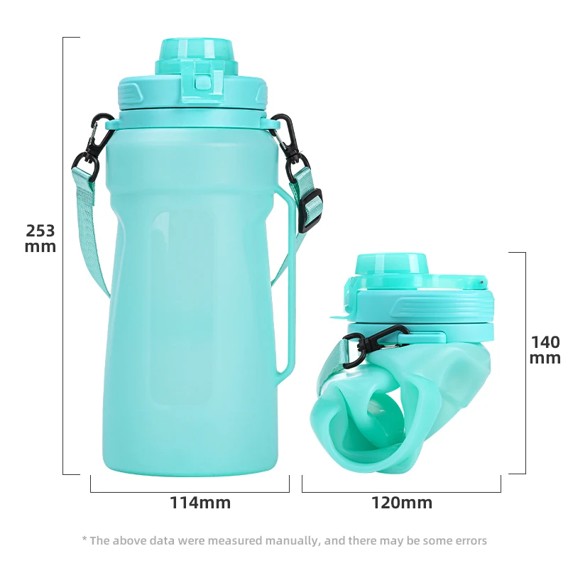 Running Water Bottle Eco Water Bottle Clear Water Bottle With Straw ...