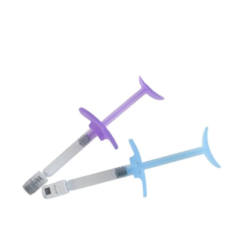 1ml Glass Syringe with Needles Plunger and wings Back Stop