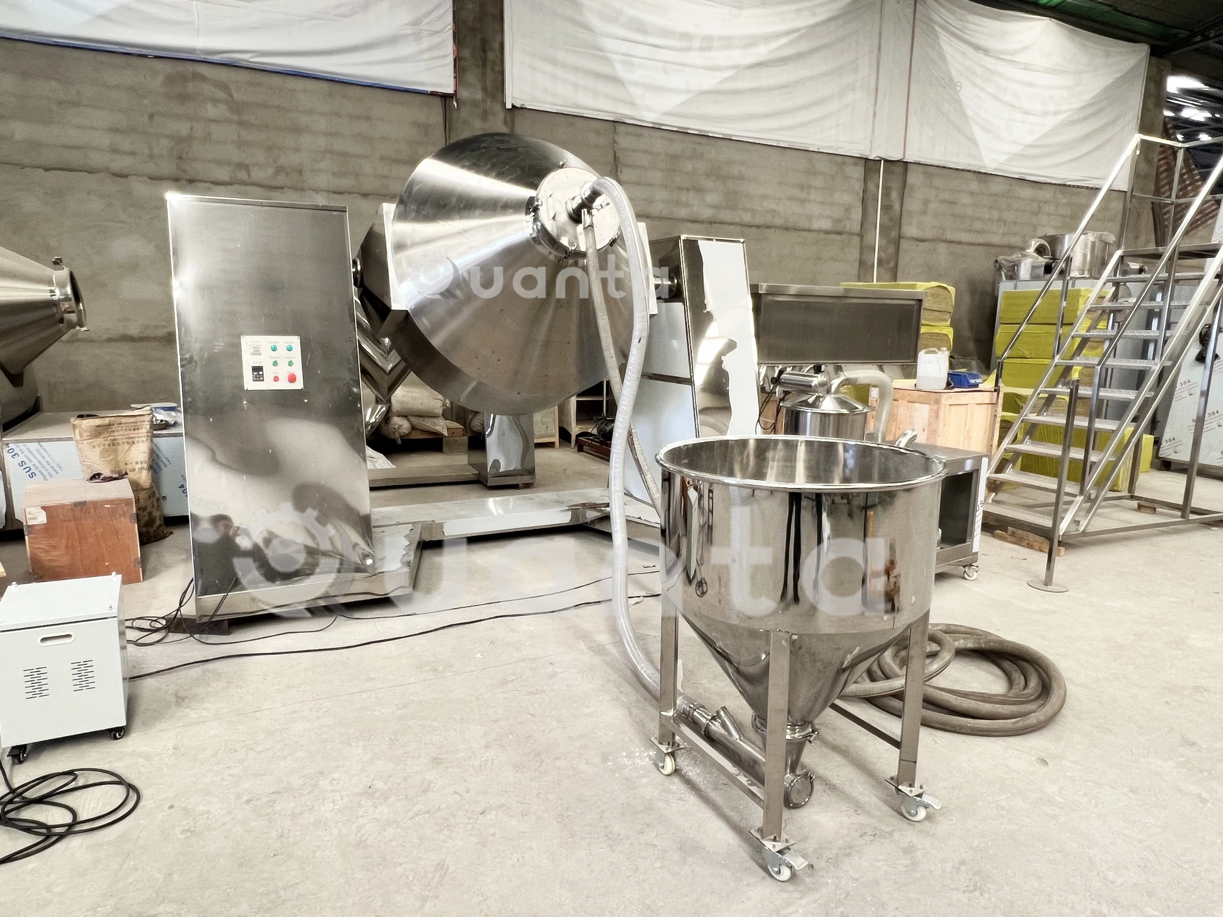 Double cone mixer/powder blender/conical mixer