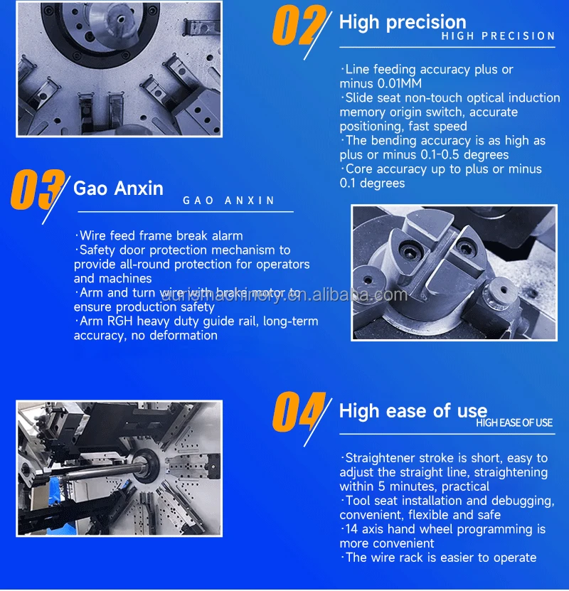 Automatic CNC Spring Coiling Machine High Capacity Spring Machines ...