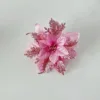 Pink onion cloth flower 14cm