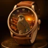 Cloisonné sur mesure - Faucon royal d'Arabie