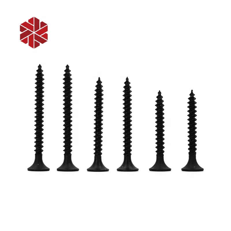 Drywall Screws - Zinc, Black, Coarse & Fine Thread, Self-Tapping For Plasterboard Studding