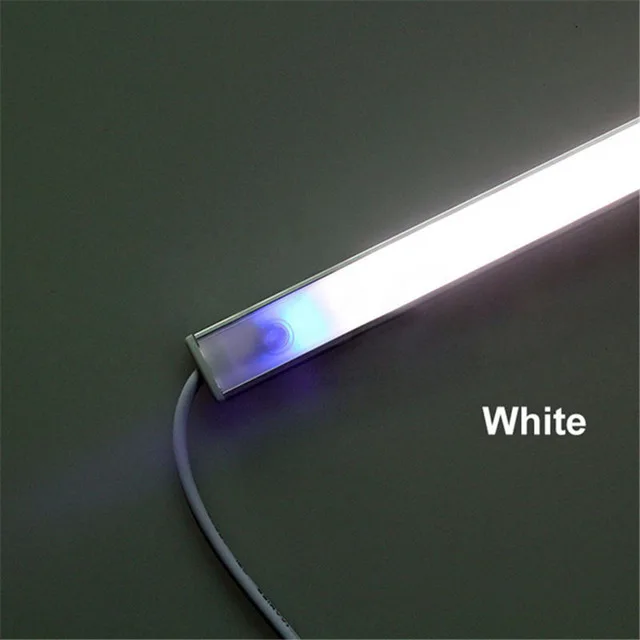Dimmable 30CM USB LED Touch Sensor Light Strip Under Cabinet Wardrobe Cupboard Lamp Tube Bar Light