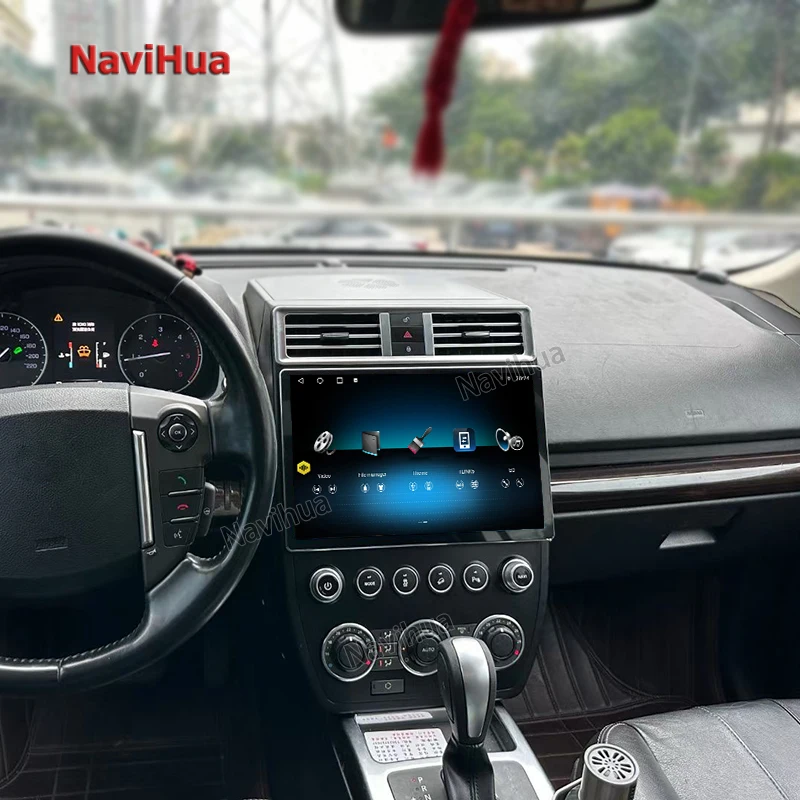 NaviHua 13 Inch Touch Screen Android Multimedia Player GPS Navigation System Car Radio Stereo for Land Rover Freelander 2