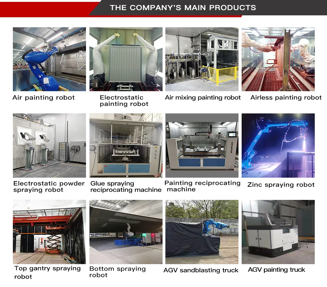 Industrial Pneumatic Robotic Arm Paint Spraying Machine Paint Spraying System For Automatic