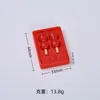 Piatto di biancospino candito - rosso