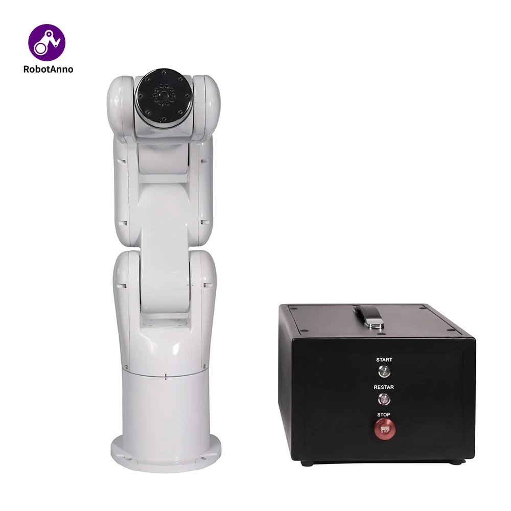 China Wholesale New RobotAnno 6-Axis Mini Industrial Robot Arm Gripper 3KG Load IP54 Protection CE Certified Gear Reducer
