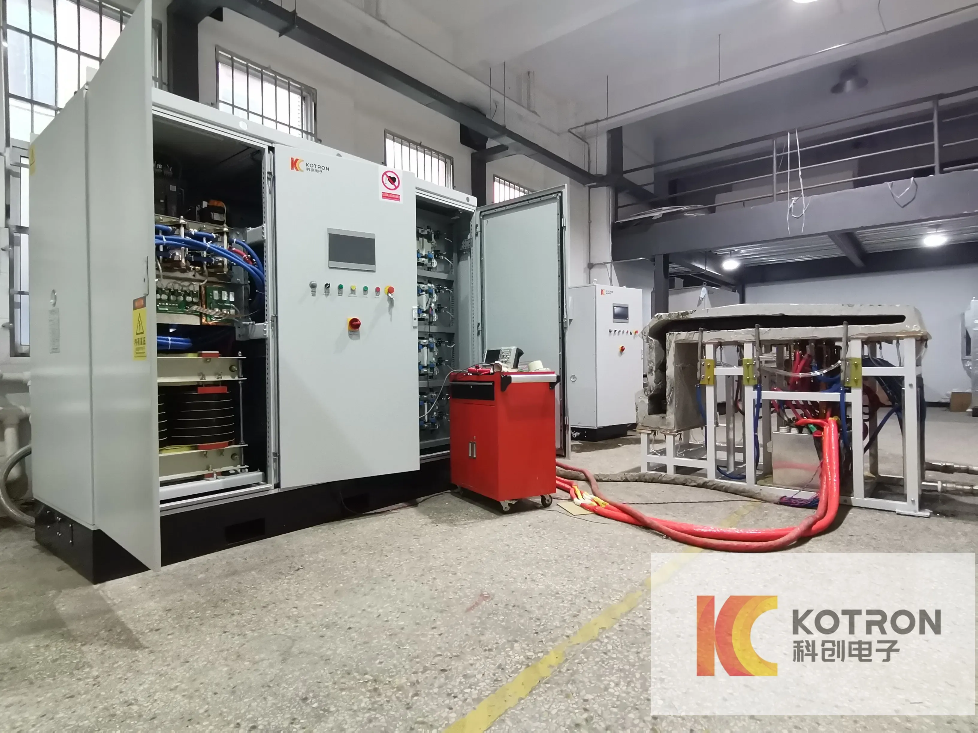 XZG-100 100kw Induction Heat Treatment Equipment Super-Audio/medium Frequency Heating Machine Gearbox Bearing Pump-Essential