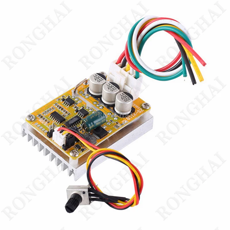 Dc 5v-36v 350w Bldc Three-phase Motor Speed Controller Bldc Brushless ...