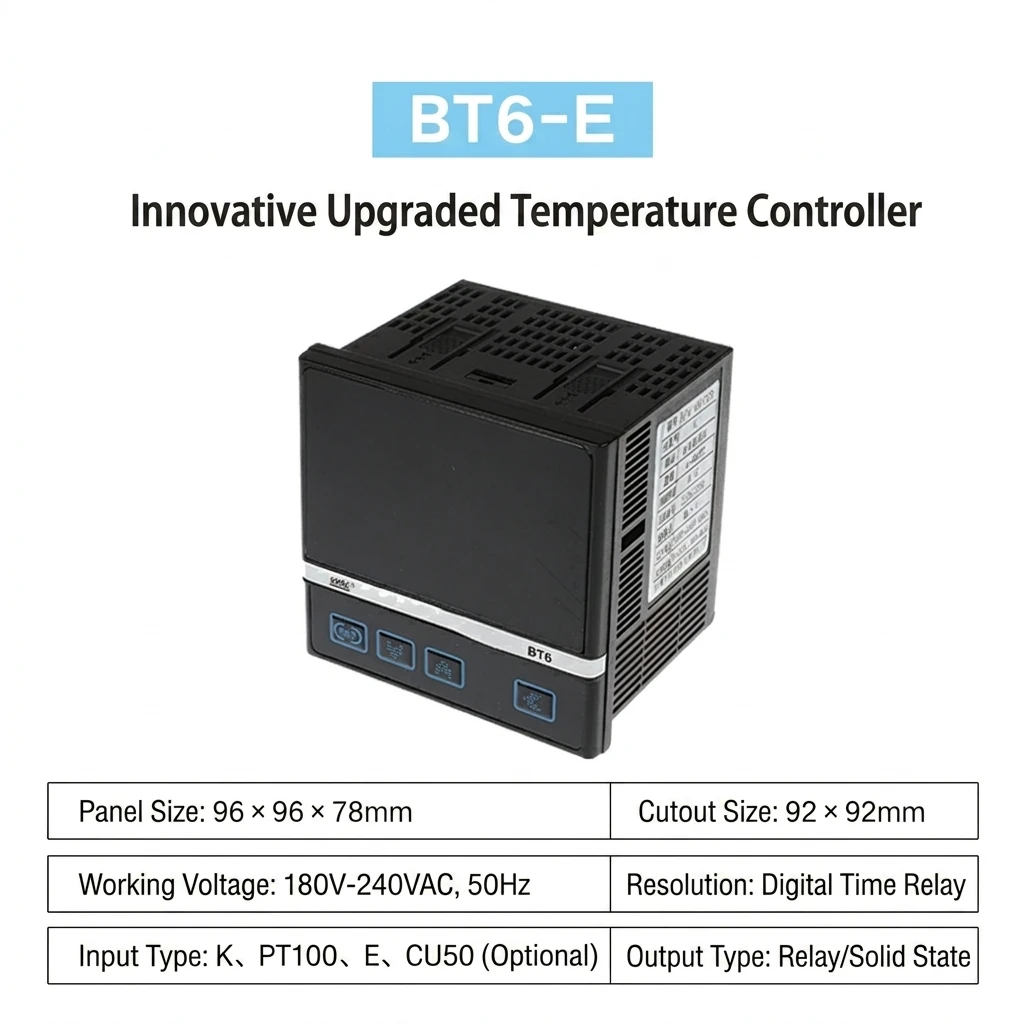 Large  Anti-flame Housing Multi Output Industrial Oven Heating Temperature Control Meter Temperature Controlinstrument