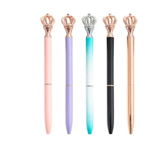 Animal Shape Metal Ballpoint Logo Pen High-Value Cute Gift for Girls Class Name Engraving Blue Ink In-Stock