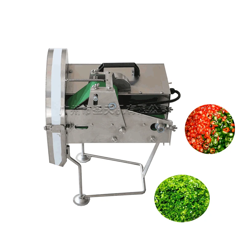 탕파절기] DK-9007 Commercial Green onion / pepper cutting machine