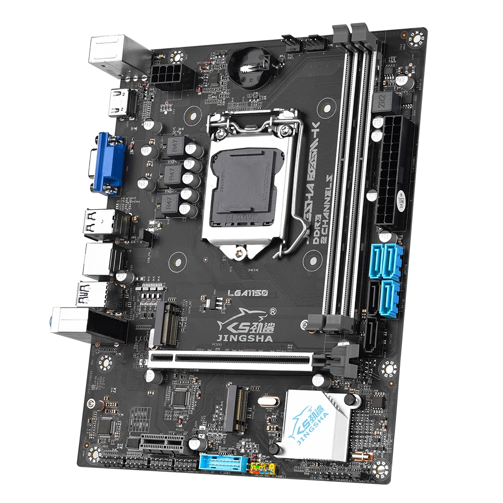 Jingsha LGA 1150 Motherboard B85 Micro-ATX DDR3 SATA Port